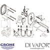 Grohe Eurosmart Cosmopolitan E Infra-Red Basin Mixer Temperature Limiter Spares